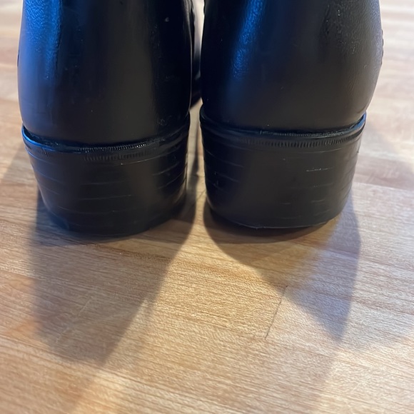 Dan Post Black Leather Cowboy Western Boots DPC 3007 Size 5 - Picture 5 of 5